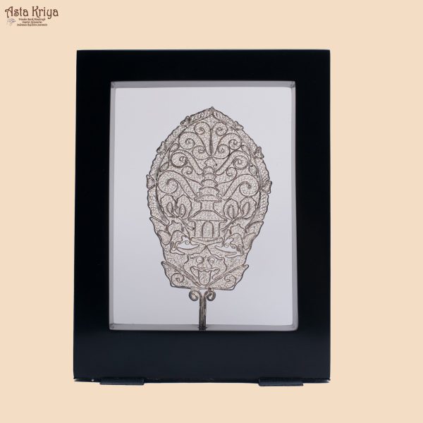 Bromo Gunungan Bali Krawang Silver 25cm